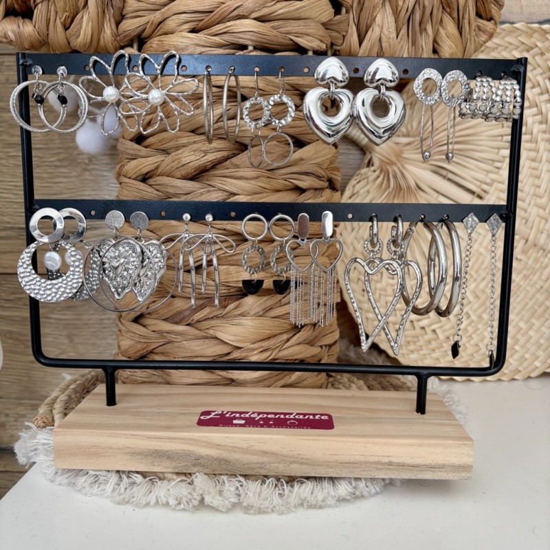 BOUCLES/ARGENTÉ A CHOISIR