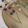 COLLIER DOUBLE FLOWERS