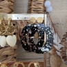 BOUCLES RESINE & DORÉ À CHOISIR