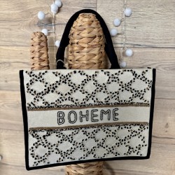 CABAS BOHEME PERLES N2