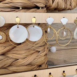 BOUCLES thème BLANC&DORÉ