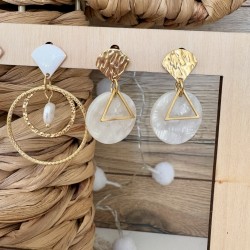 BOUCLES thème BLANC&DORÉ