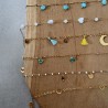 BRACELETS CHEVILLES/DORÉ