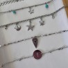 BRACELET CHEVILLE/ ARGENTÉ