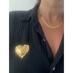 BROCHES ACIER COEUR