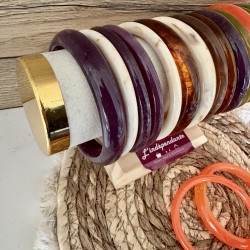 JONCS RESINE COLORÉS (lot de 2 )