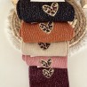 CHAUSSETTES COEUR LEOPARD