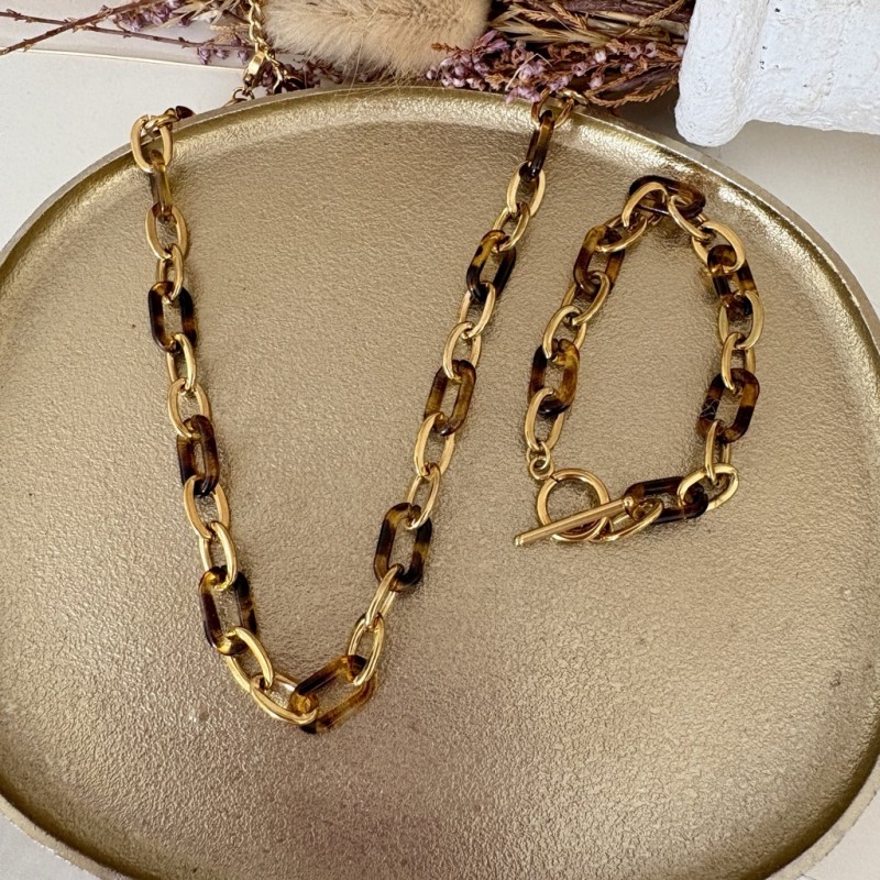 ENSEMBLE COLLIER+BRACELET
