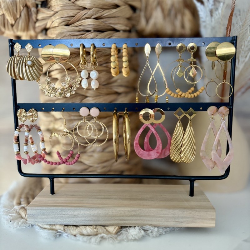 BOUCLES /DORÉ A CHOISIR