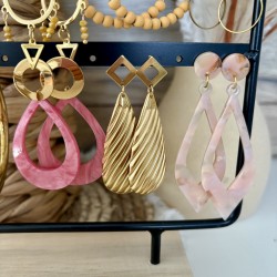 BOUCLES /DORÉ A CHOISIR