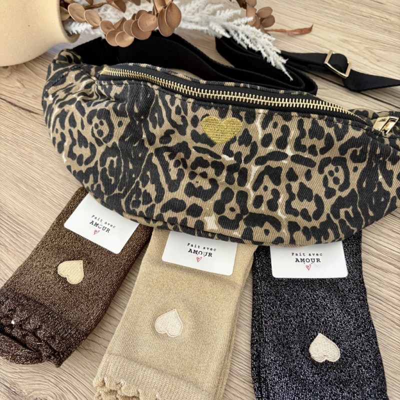 BANANE LEOPARD COEUR
