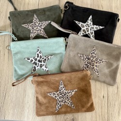 SAC ETOILE LEOPARD