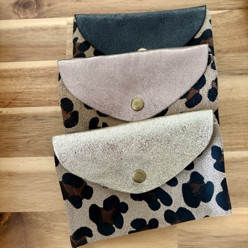 PORTE MONNAIE LEOPARD L