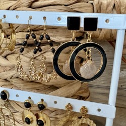 BOUCLES / NOIR&DORÉ