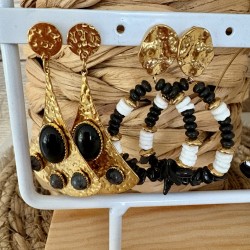 BOUCLES / NOIR&DORÉ