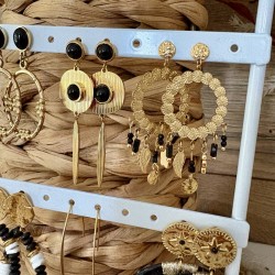 BOUCLES / NOIR&DORÉ