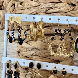 BOUCLES / NOIR&DORÉ