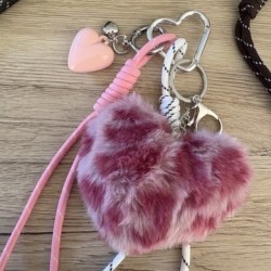 PORTE CLE COEUR MOUMOUTE