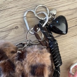 PORTE CLE COEUR MOUMOUTE