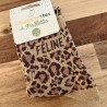 CHAUSSETTES A PAILLETTES leopard