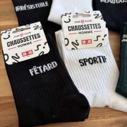 CHAUSSETTES MESSAGE POUR HOMMES