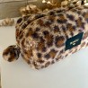 TROUSSE DE TOILETTE/ POCHETTE LEOPARD