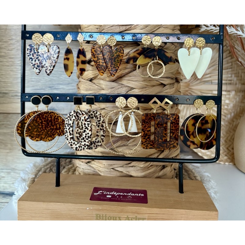 BOUCLES LEOPARD & CO