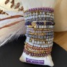 BRACELETS PERLES COLORÉES
